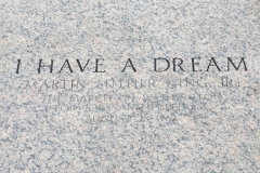 I Have a Dream - Standort von Martin Luther King während seiner berühmten Rede